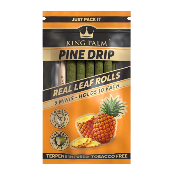 King Palm Flavor 5pk Rolls / Mini / Pine Drip